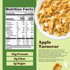 Apple Turnover with Apples Cereal - Bright Touch