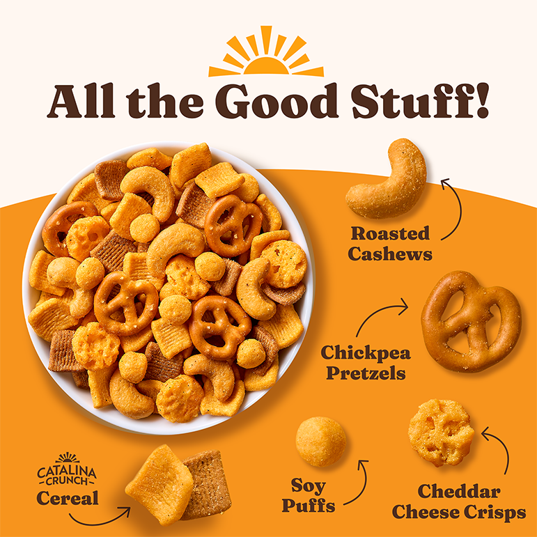 Cheddar Snack Mix - Simple Use