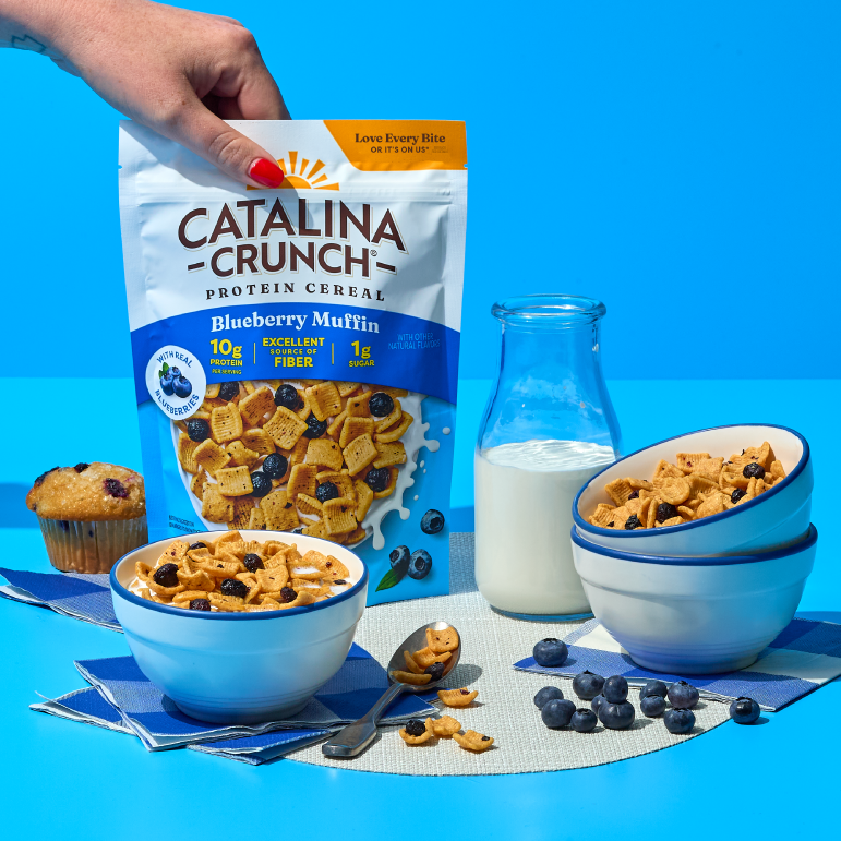 Blueberry Muffin with Blueberries Cereal - Soft Pick