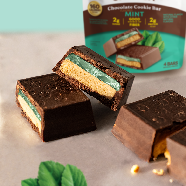 Mint Chocolate Cookie Bars - Easy Choice