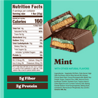 Mint Chocolate Cookie Bars - Classic Finish