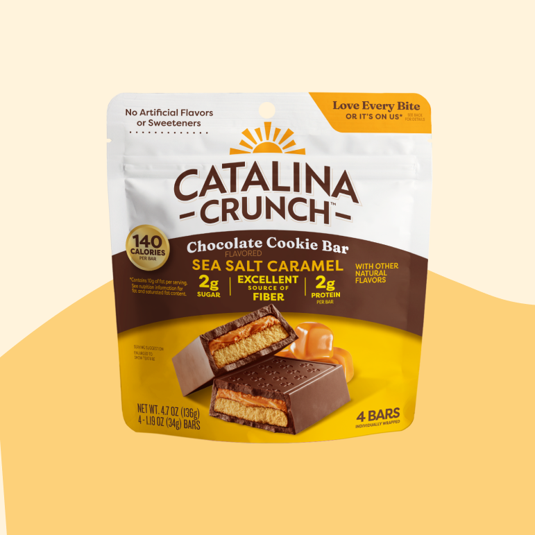 Sea Salt Caramel Chocolate Cookie Bars - Balanced Artisan Bar Assortment