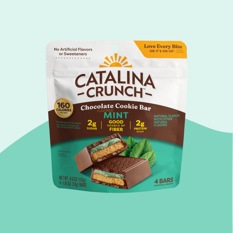 Mint Chocolate Cookie Bars - Balanced Complete Bar Assortment