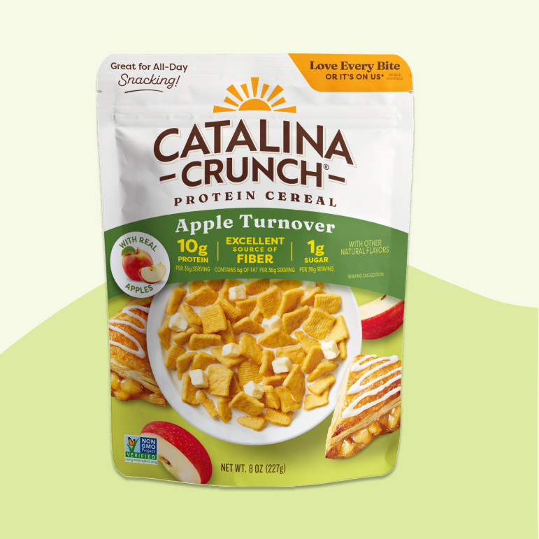 Apple Turnover with Apples Cereal - Clean Studio Cereal Assortment