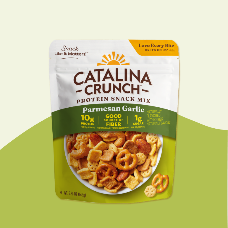 Parmesan Garlic Snack Mix - Calm Lifestyle Mix Assortment