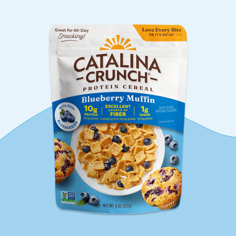 Blueberry Muffin with Blueberries Cereal - Calm Lifestyle Cereal Assortment
