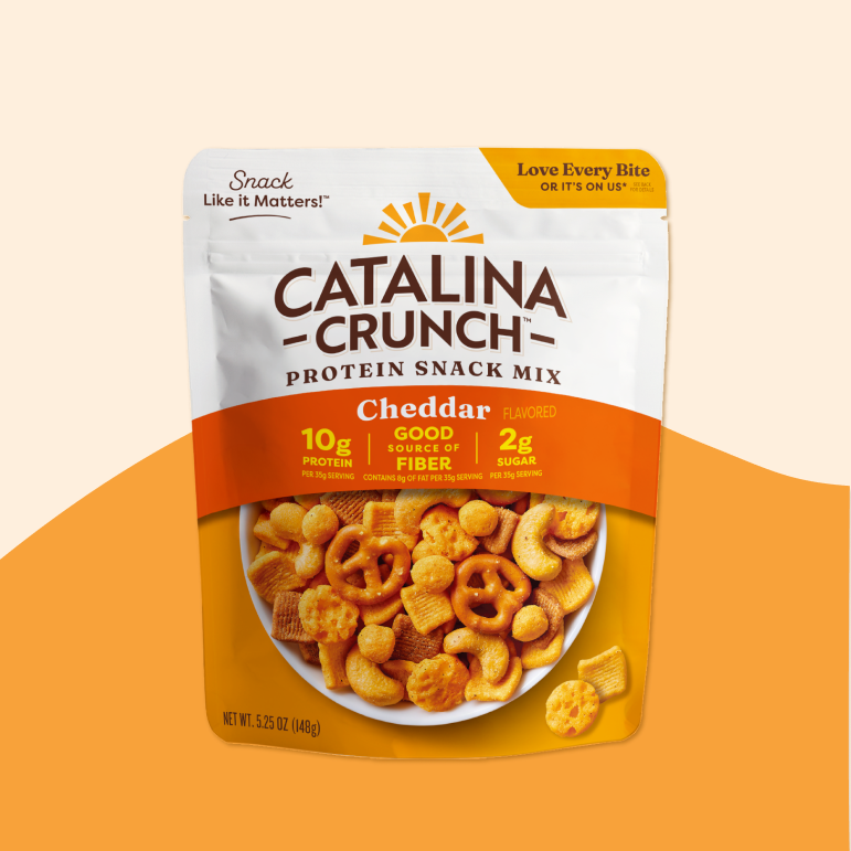 Cheddar Snack Mix - Balanced Complete Mix Assortment